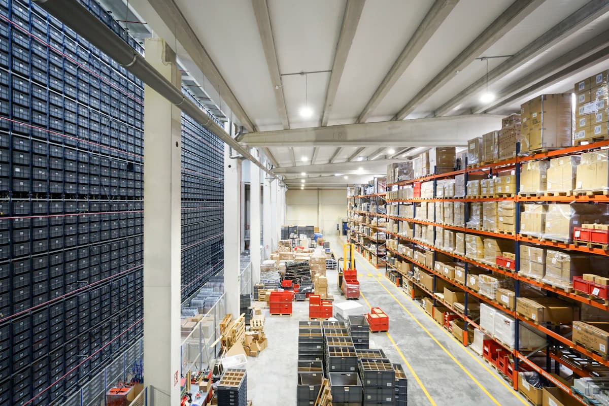 Industrial architecture shown for illustration, not a Terracerno property